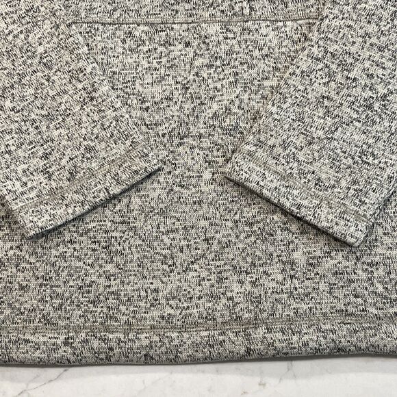 Dakota Grizzly NEW L Dobbs Fleece 1/4 Snap Pullover Jacket Sweater Cream Gray - Picture 6 of 11